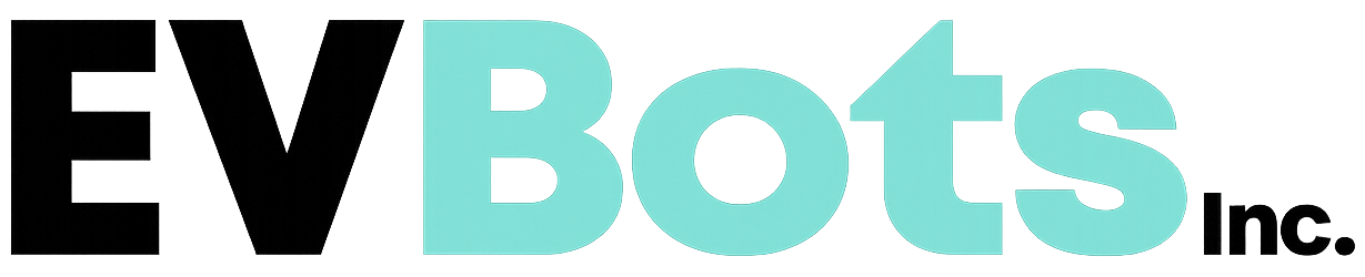 EVbots Inc logo, Exhibitor at LMD Conference