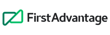 First Advantage logo, Platinum Sponsor of LMD Conference