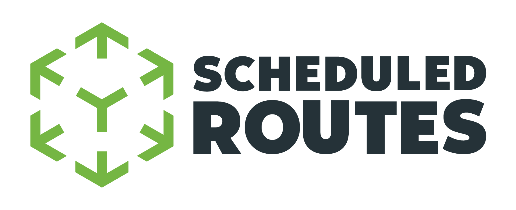 Scheduled Routes logo, Gold Sponsor of LMD Conference