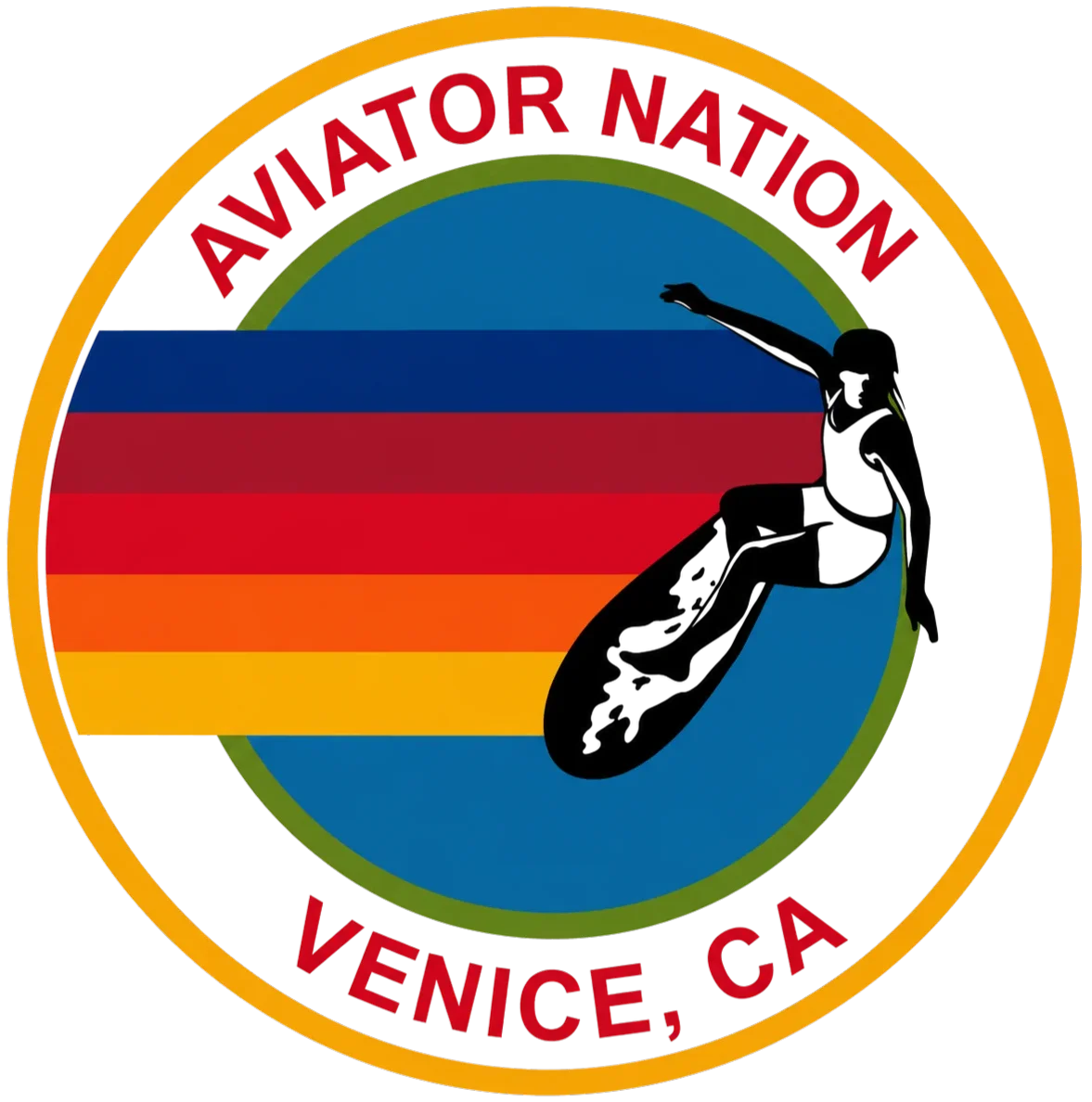 Aviator Nation logo, Sponsor of LMD Conference